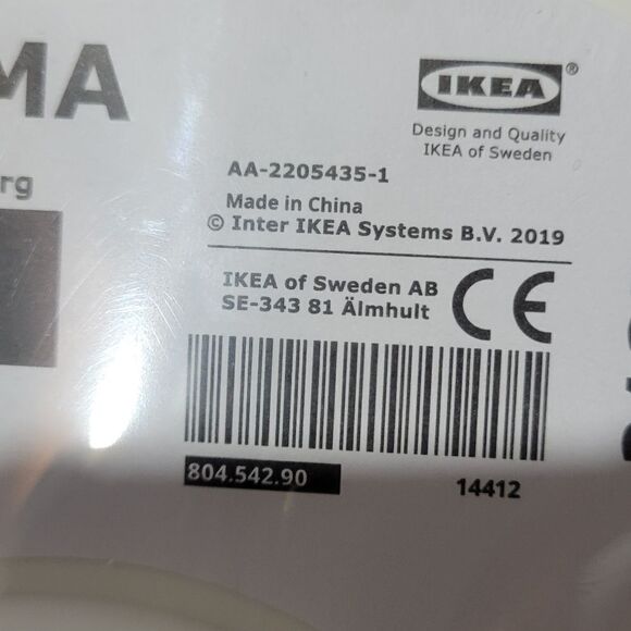 IKEA Clock TROMMA Wall White Analog Neutral NWT - Picture 3 of 7